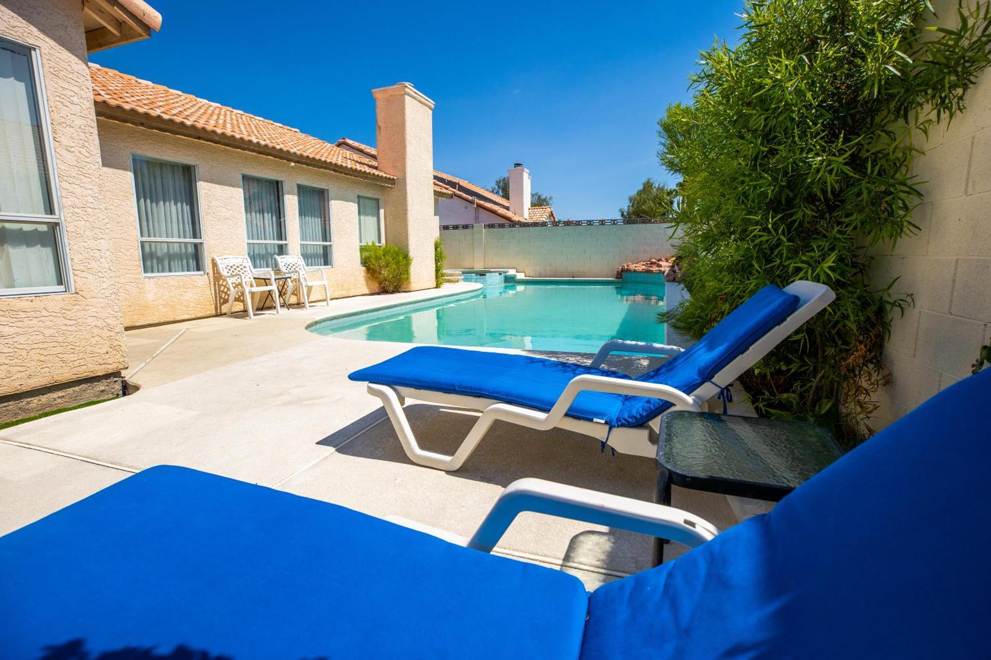 Luxury 1900 Sq Ft House Huge 46 Ft Pool & Hot Spa Las Vegas Luaran gambar