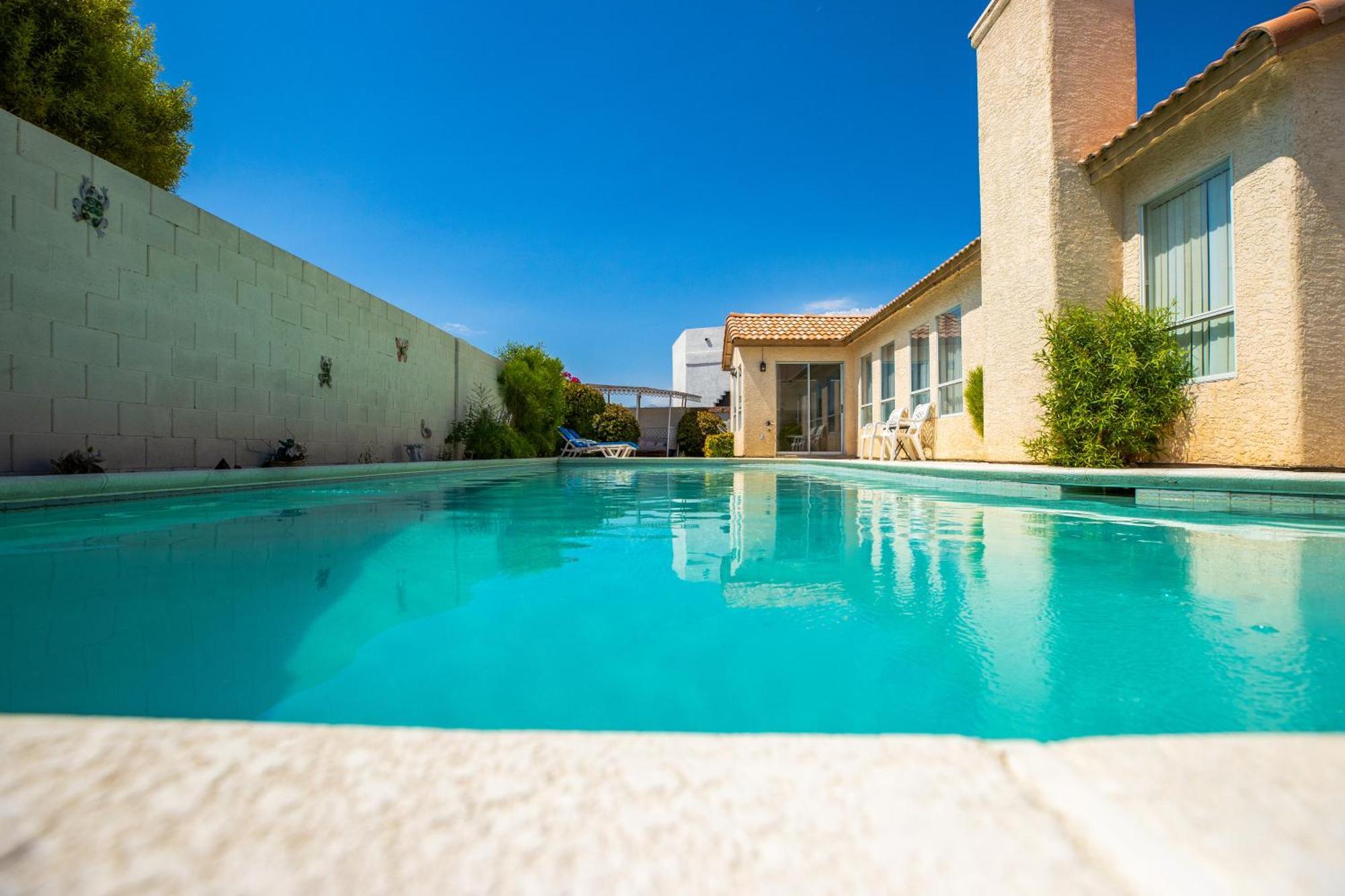 Luxury 1900 Sq Ft House Huge 46 Ft Pool & Hot Spa Las Vegas Luaran gambar